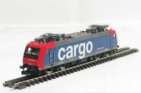 7386 Class Re 482 019-7 of the SBB in Cargo blue and red livery
