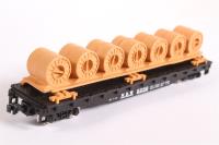 73950 51' Flat Car 5236 of the Norfolk & Western Railroad with Load
