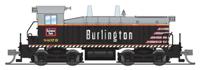 7486 NW2 EMD 9407B of the Burlington Route - digital sound fitted