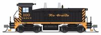 7490 NW2 EMD 100 of the Rio Grande - digital sound fitted