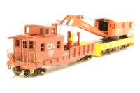 75387 200 ton crane & tender #50015 of the Canadian National