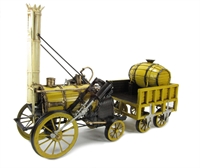 TN2042AB-Y 1829 Stephenson's Rocket Steam Locomotive (static) in yellow - Tinplate Model