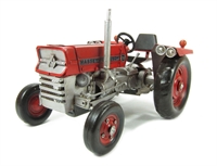 TR854M-R Massey Ferguson 135 tractor in red - Tinplate Model