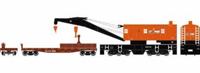 75418 200-Ton Crane with Tender of the Norfolk Southern (Orange) 92545