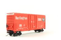76036 41' Hi-Cube Box Car - Smooth Sides in Burligton Route Red.