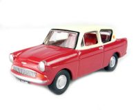 76105001 Ford Anglia 105E in red with cream roof