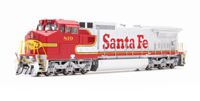 7627 Dash 8-40CW 819 of the Santa Fe