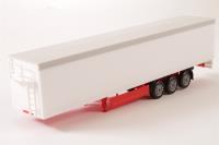 76319 3-Axle Van Semi Trailer in White