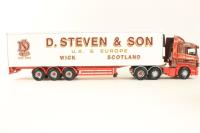 76603 Scania Fridge Box Trailer 'D Stevens and Son'