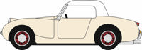 76AHF005 Austin Healey Frogeye Sprite Old English White