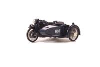 76BSA007 Motorbike/Sidecar Royal Navy