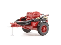 76CCP003 Coventry Climax Pump Trailer in red