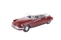 76CDS004 Citroen DS19 Regal Red/White