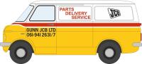 76CFV001 Bedford CF van in Gunn JCB 'Parts Delivery Service' yellow & white