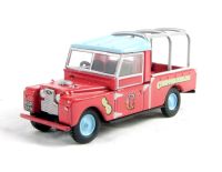 76CH029 Land Rover Series 1 109" with open frame in "Chipperfields Circus" livery