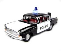 76CRE003 Vauxhall Cresta in black and white "police" livery
