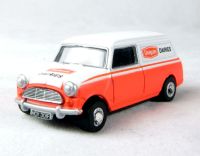 76CS053 Mini van in "Unigate Dairies" red & white livery