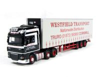 76DAF02CS DAF FTGXF105 curtainside in "Westfield Transport" livery