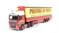 76DAF03CS DAF FTGXF105 curtainside "Prestons of Potto"