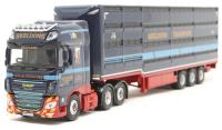 76DXF004 DAF XF Euro 6 Livestock Transporter - Skeldons Transport