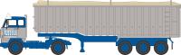 76F88001 Volvo F88 Tipper in Russell of Bathgate blue & grey - Sold out on pre-order