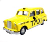 76FX4004 FX4 Taxi in "Yellow Pages" livery