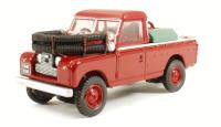 76LAN2004 Land Rover Series II Fire Appliance in red