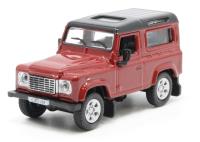 76LRDF004 Land Rover Defender 90 Station Wagon Firenze Red - Santorini Black