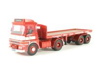 76LV002 ERF LV Flatbed Trailer Carnation