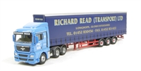 76MAN01CS MAN TGX XLX curtainside "Richard Read"