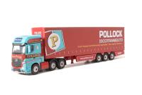 76MB002 Mercedes MP4 GSC Actros Curtainside Pollock