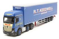 76MB011 Mercedes Actros GSC Curtainside R T Keedwell