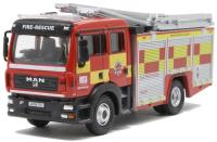 76MFE005 MAN Pump Ladder Hertfordshire Fire & Rescue