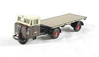 76MH003 Mechanical horse flatbed trailer "GWR"