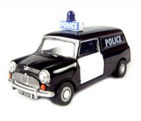 76MV019 Mini van in "Police West Riding" black and white livery