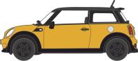 76NMN008 Mini New Mini in yellow with black roof