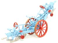 76PL001 Fowler Plough Blue Red