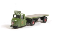 76RAB005 Scammell Scarab Flatbed Trailer in BRS Parcels livery