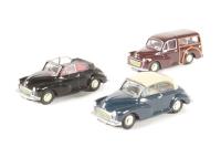 76SET07B Pack of three Morris Minors