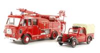 76SET24 London Fire Brigade Set - Dennis F106 and Austin Tilly