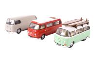 76SET35A Volkswagen bay window set - VW van, VW bus and VW camper