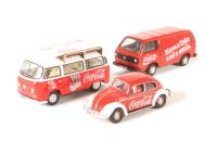 76SET60CC 3 Piece VW Set Coca Cola