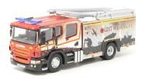 76SFE011 Scania Pump Ladder fire engine - "Humberside Fire and Rescue - Lest we forget"
