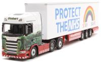 76SNG005 Scania S Series Highline Box Trailer - 'Stobart NHS'