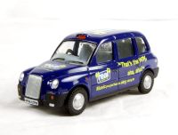 76TX4003 TX4 Taxi in "Real Radio" livery