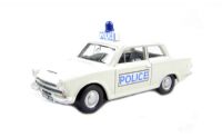 76COR1002 Ford Cortina MK1 in white Police livery