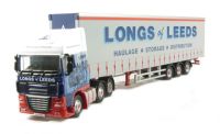 76DAF07CS DAF FTGXF105 Space Cab curtainside "Longs of Leeds"