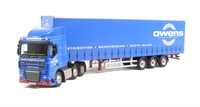 76DAF09CS DAF 105 (S) Curtainside "Owens"