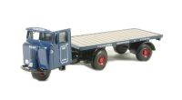 76MH007 Mechanical Horse flatbed trailer in "Pickfords" livery