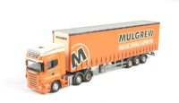 76SCA05CS Scania R420 C/Side in Mulgrew Haulage Livery